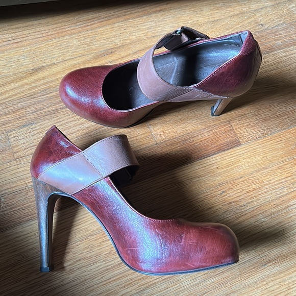 Joie High Heel Mary Janes - Picture 2 of 9